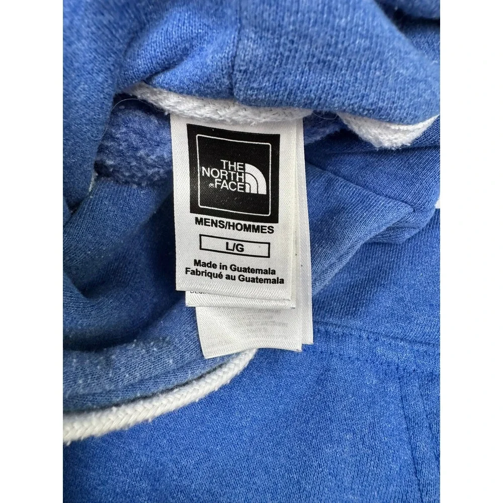 The North Face‎ Mens Blue Graphic Pullover Hoodie Since 1968 Large F13 SMU